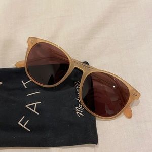 Madewell Rose Frame Sunglasses